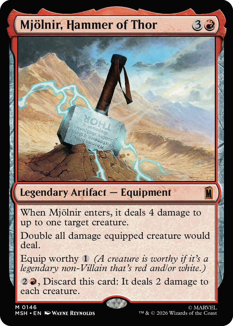 Mjölnir, Hammer of Thor · Mythic MSH 146