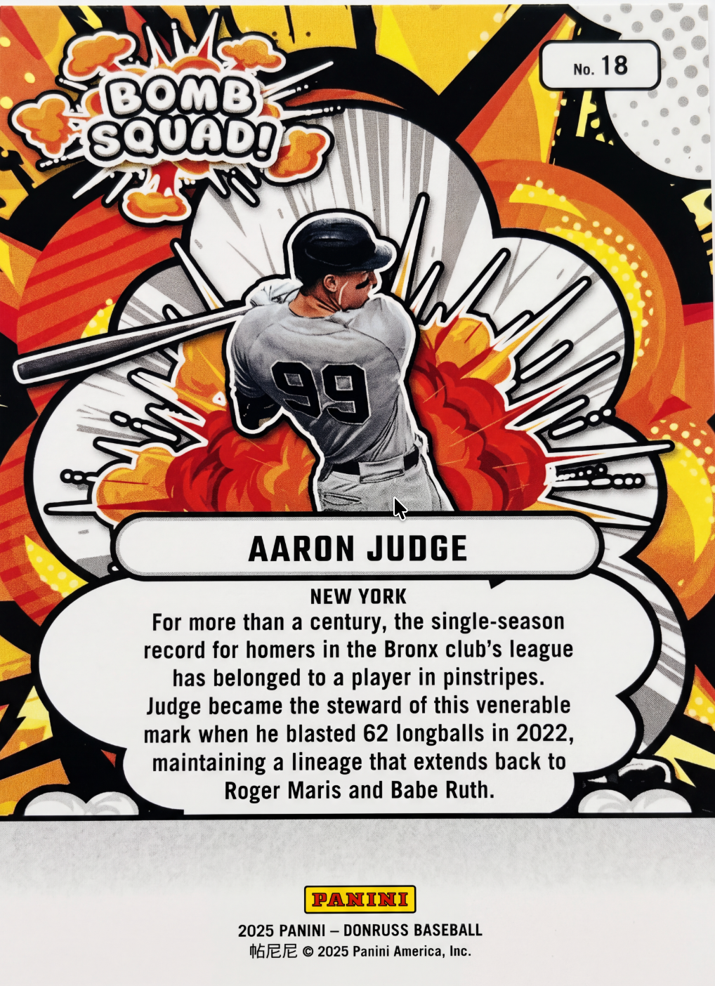 Aaron Judge · Bomb Squad! #18