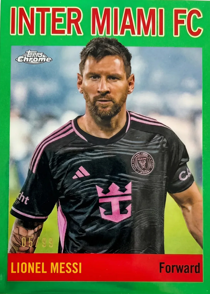 Messi · Green Refractor 05/99