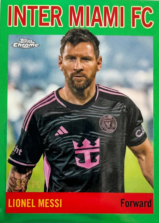 Messi · Green Refractor 05/99