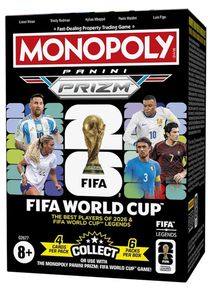 Sealed Box Monopoly Prizm · Copa Mundial 2026