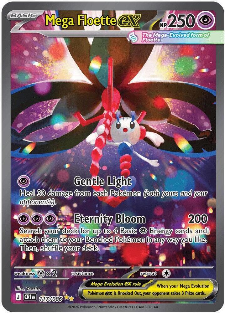 Mega Floette ex · SIR 117/086