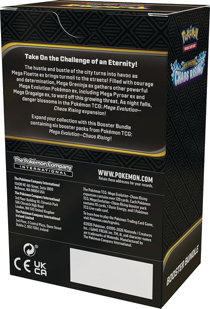 Pokémon TCG Mega Evolution: Chaos Rising Booster Bundle