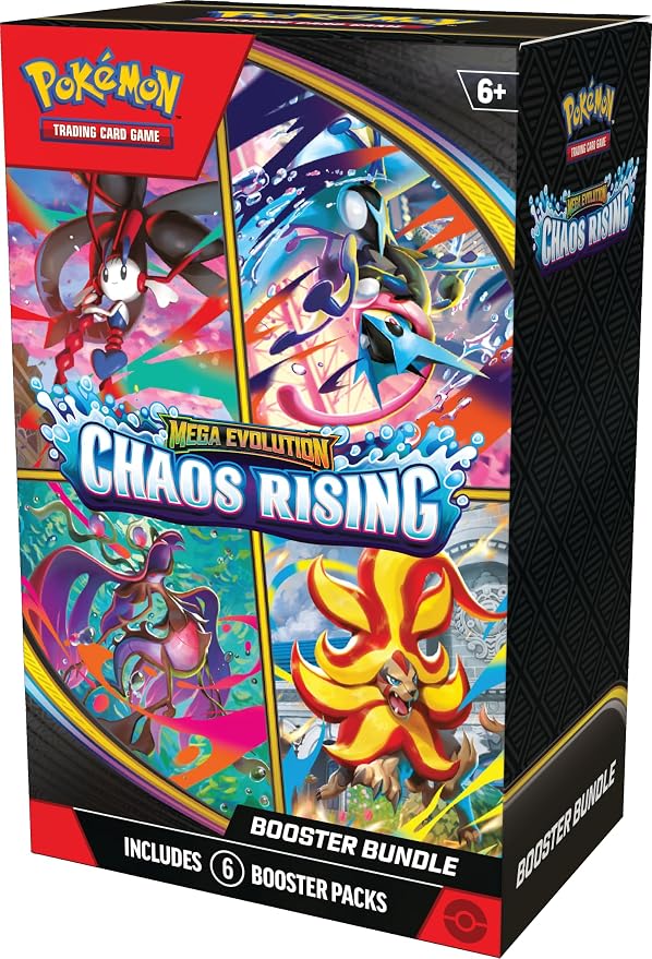 Pokémon TCG Mega Evolution: Chaos Rising Booster Bundle