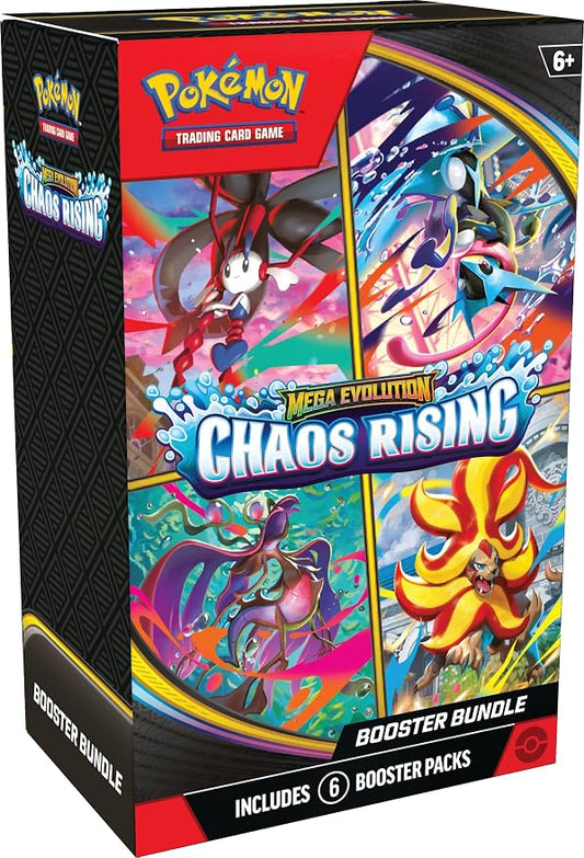 Pokémon TCG Mega Evolution Chaos Rising Booster Bundle