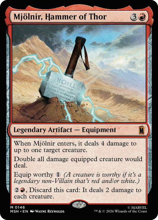 Mjölnir, Hammer of Thor · Mythic MSH 146