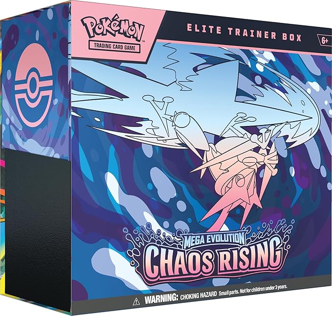 Pokémon TCG Mega Evolution Chaos Rising Elite Trainer Box sellada