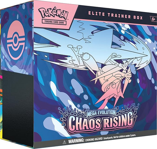 Pokémon TCG Mega Evolution Chaos Rising Elite Trainer Box sellada