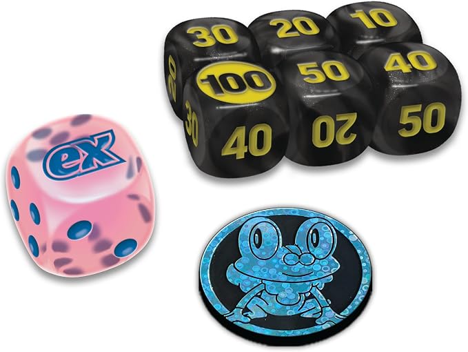 Dados marcadores de daño y marcador de condición