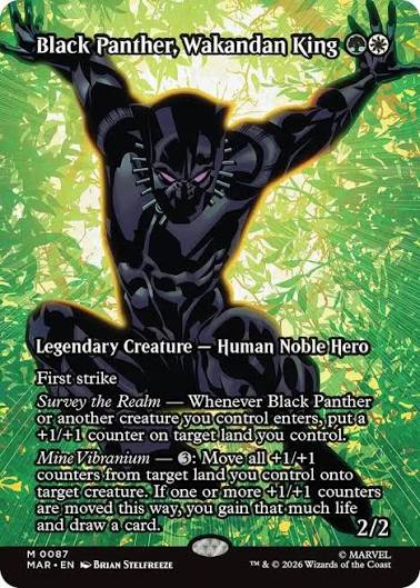 Black Panther, Wakandan King · Mythic MAR 087