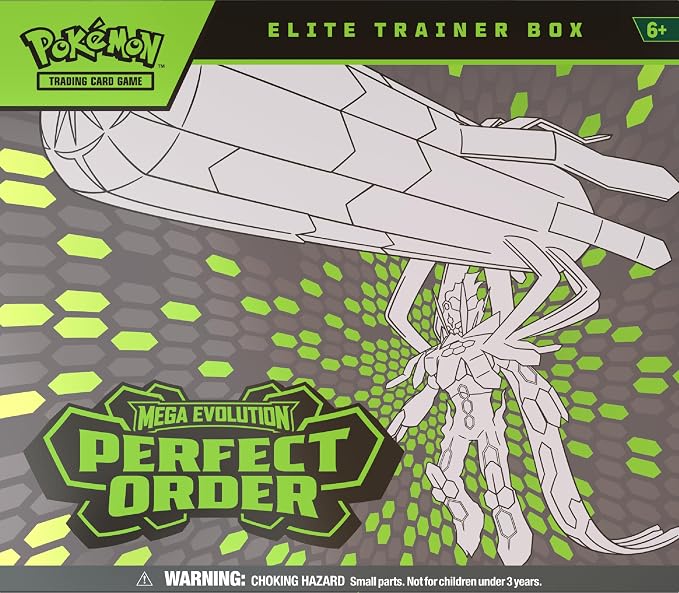 Pokémon TCG Mega Evolution Perfect Order Elite Trainer Box sellada