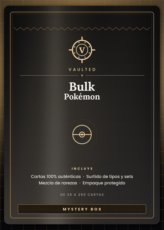 BULK Pokémon Vaulted — lote de cartas Pokémon auténticas surtidas, de 25 a 250 cartas