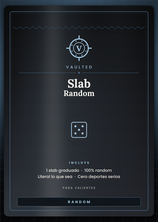 Slab Random Vaulted — un slab graduado 100% random, literal lo que sea