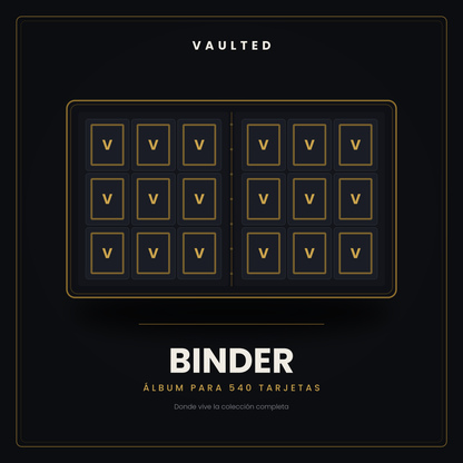 Binder para Cartas · Álbum 540 Tarjetas